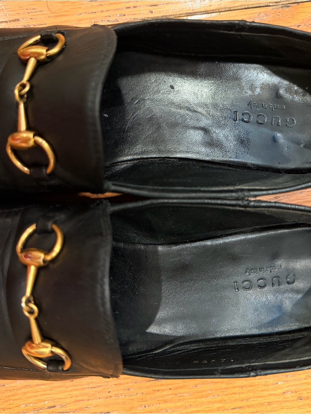 Gucci Women’s Horsebit Loafers Black 36.5 - Picture 3 of 11